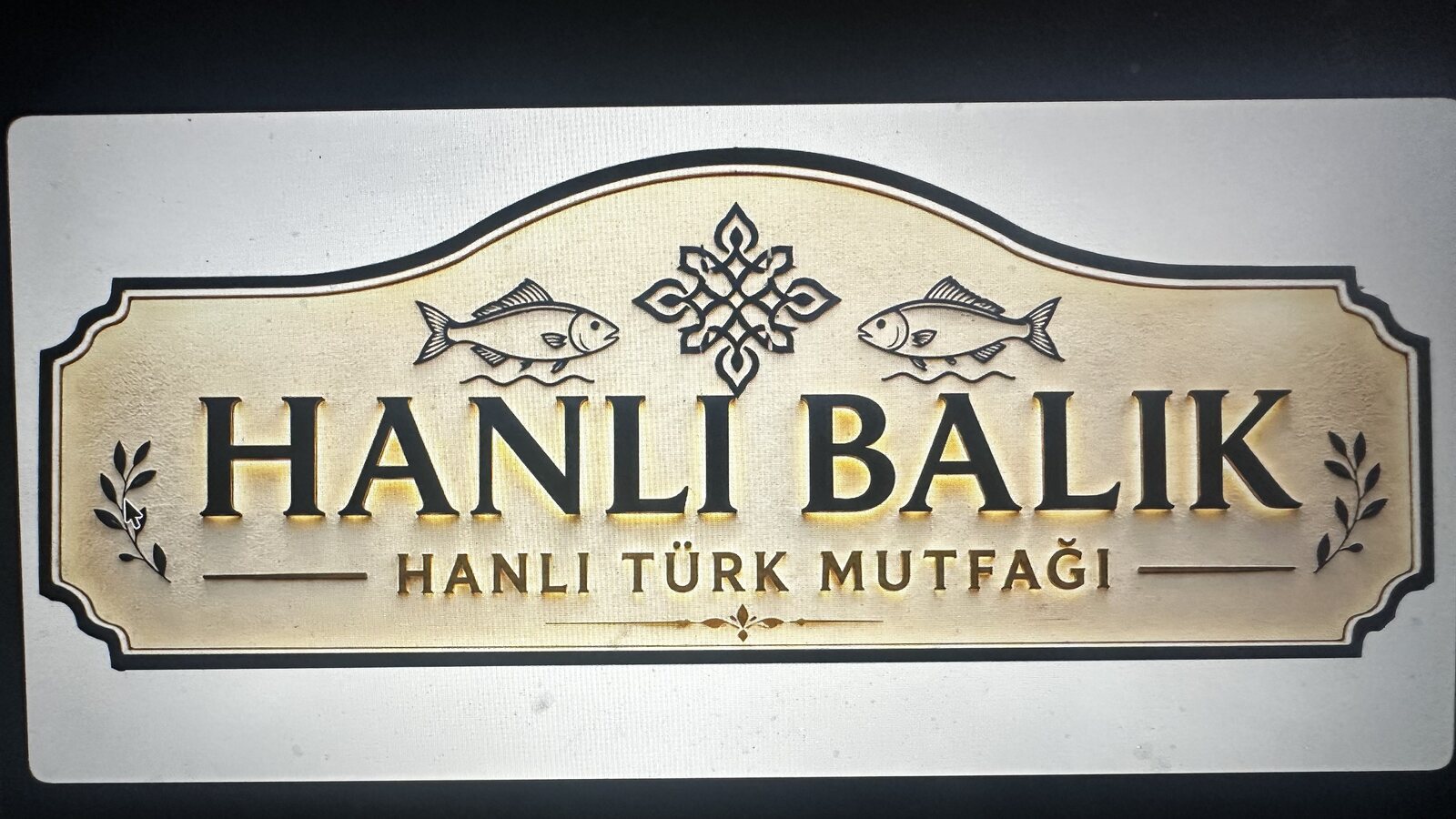 Hanlı Balık tabelası